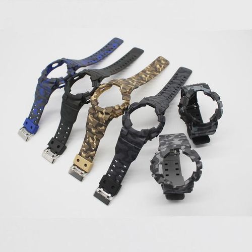 Integrated Set Bezel And Strap For G-Shock Ga100 ga110 ga120 ga14 Watchband Waterproof Watch Band