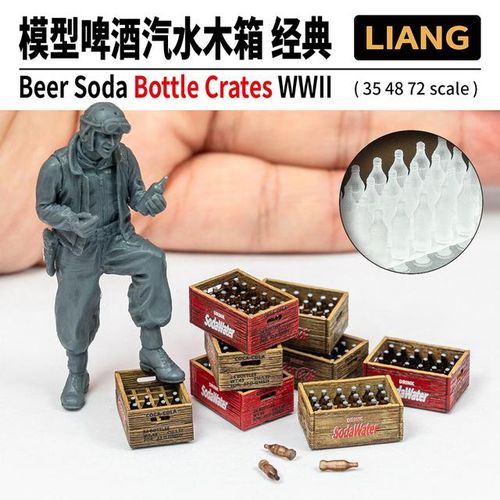 Liang Model Tools For Soda Bottlr Crates WWII Detail-up Multi Scale Upgrade Kit Making Tools for Scale 1/35 1/48 1/72