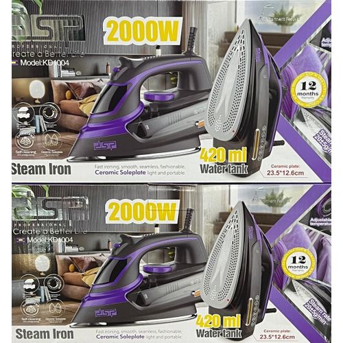 Dsp Steam Iron  2000W