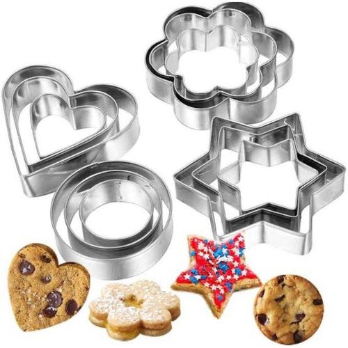 Stainless  Steel Cookie cutter Silver