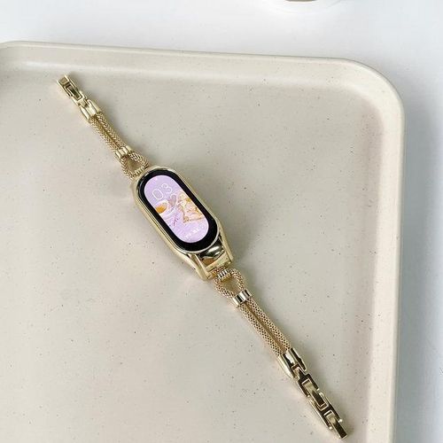 Metal Copper Bracelet Strap For Mi Band 7 6 5 Wristband Smart Replacement Watchband For Mi Band 6 5 4 3 Strap Accessories