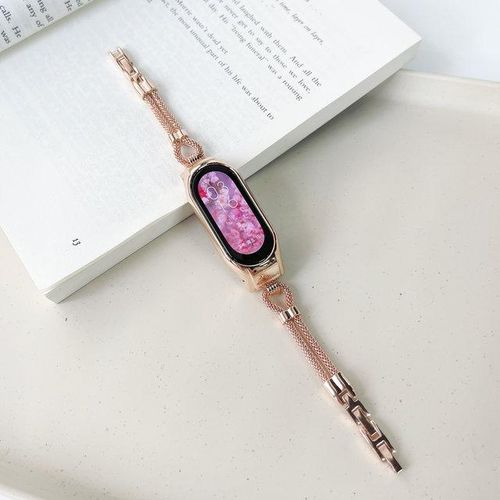Metal Copper Bracelet Strap For Mi Band 7 6 5 Wristband Smart Replacement Watchband For Mi Band 6 5 4 3 Strap Accessories