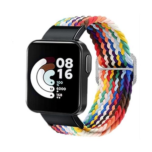 Nylon Watchband Strap For Mi Watch Lite Braided Elastic Weave Wrist Bracelet For Redmi Watch 2 1 Strap