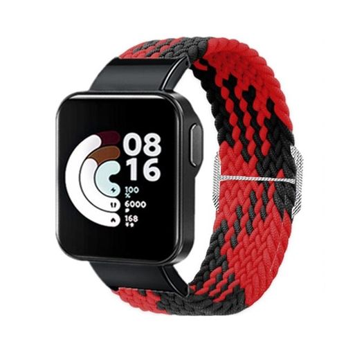 Nylon Watchband Strap For Mi Watch Lite Braided Elastic Weave Wrist Bracelet For Redmi Watch 2 1 Strap