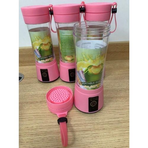 Hm Premium Electric USB Rechargable Portable Blender Cup, Mini Handheld Juicer Cup For Shakes And Smoothies, Juice, Milk,Protein Shaker Bottle,Mixer, Bottle For Travel Gym Home Office Sports Outdoor