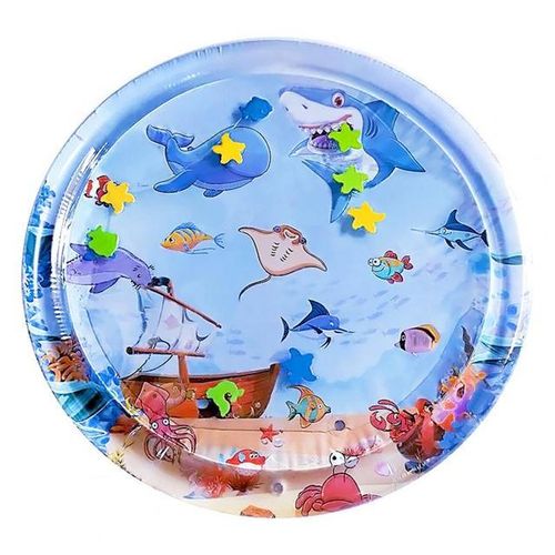 100cm Large Area Baby Water Mat Toy PVC Babies Water Play Pad Cushion Novel Kids Water Playing Pad Cushion Babies