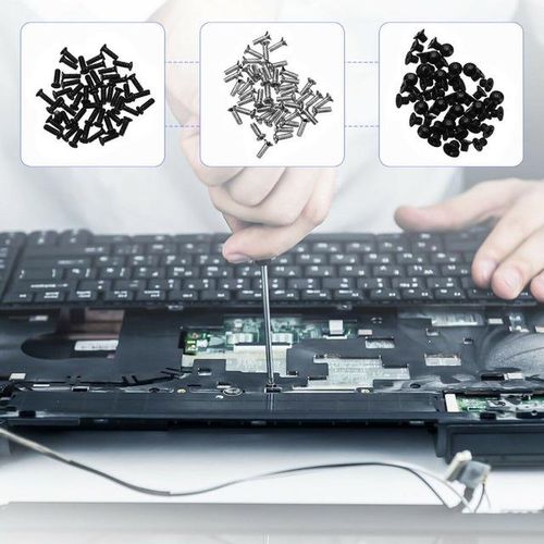 500pcs 18 Size Universal Mini Screw Nuts Lap Notebook Computer Replacement Screws Kits Diy Kit Repairing Components Tools
