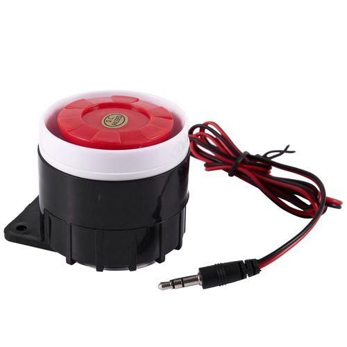 Continuous Sound Decibel Piezo Buzzer DC 12V 120db BlackRe