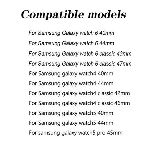 Metal No Gaps Strap For Watch 6 5 4 44mm 40mm Stainless Steel Bracelet For Galaxy Watch 4 6 Classic 42/46mm 43/47mm Band