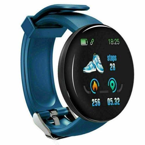 round smar bracele D18S Macaron color screen sep couning sleep monioring hear rae and