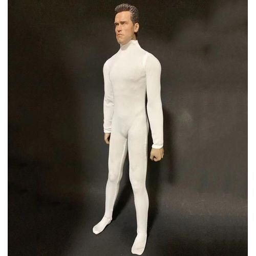 In 1/6 Scale CJG-M013 Men's Elastic Bodysuit Tights Underwear Jumpsuit For 12 inches M34 Muscle Body Male