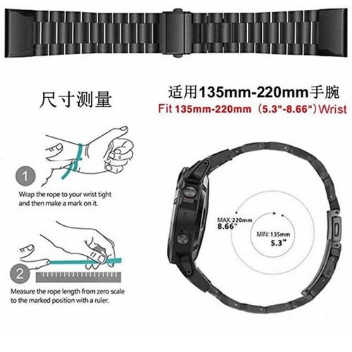 Quick Fit 20mm 22mm 26mm Titanium Strap For Garmin Watch Fenix 7x 7 Solar 6x Pro/fenix 6 Pro /fenix 6 Sapphire /forerunner 935