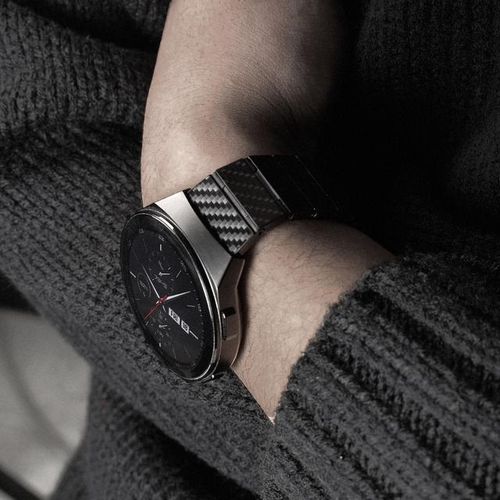 Lightweight Carbon Fiber Strap For Huawei Gt2 2e Gt3 46mm Band Samsung Galaxy Watch 4 44mm For Honor Gs Pro Amazfit Gtr3 Gtr Gts