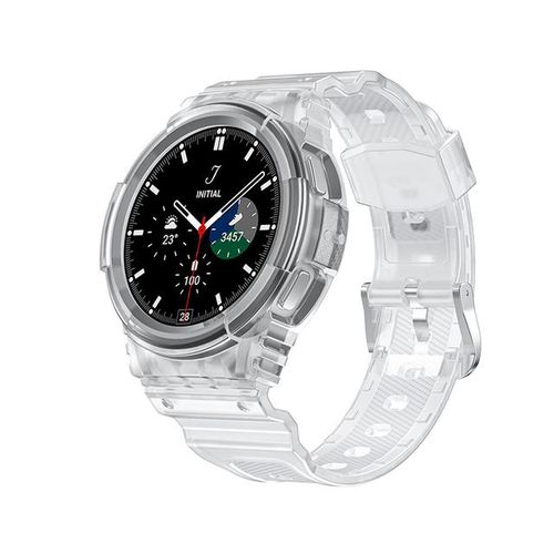 Suitable For Galaxy Watch 45th Generation Watch Protective Case Case One Piece Transparent Silicone Strap Soft New Model