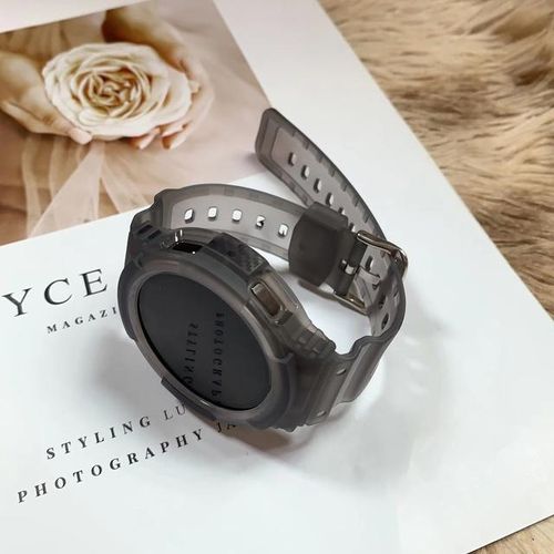Suitable For Galaxy Watch 45th Generation Watch Protective Case Case One Piece Transparent Silicone Strap Soft New Model