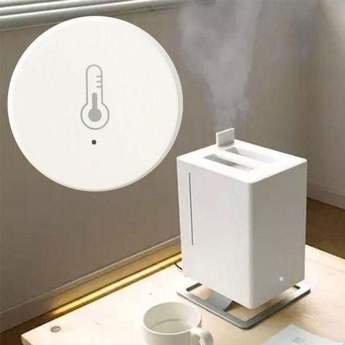 Temperature And Humidity Sensor For Tuya App Checking The Climate