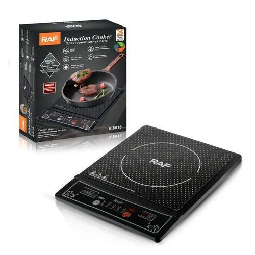 RAF Electric Digital Touch Control Stove Heating Radiant Infrared Cooker Induction Cooker  With Large Fire Power – Black