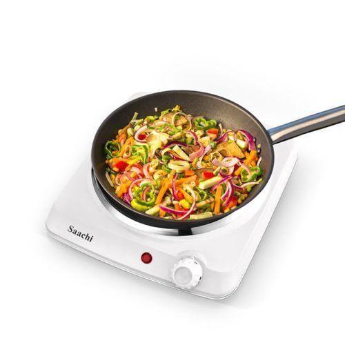Saachi Quality Stainless Steel Electric  Hot Plate-White