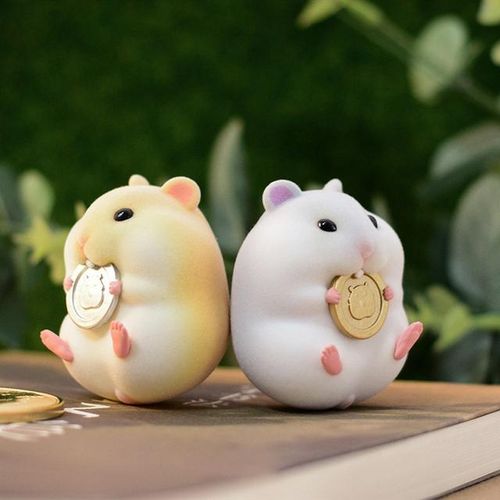 Mitao Hamster Second Generation Lucky Hamster Cute Hamster Blind Box Cute Cartoon Doll Hand Birthday Toys