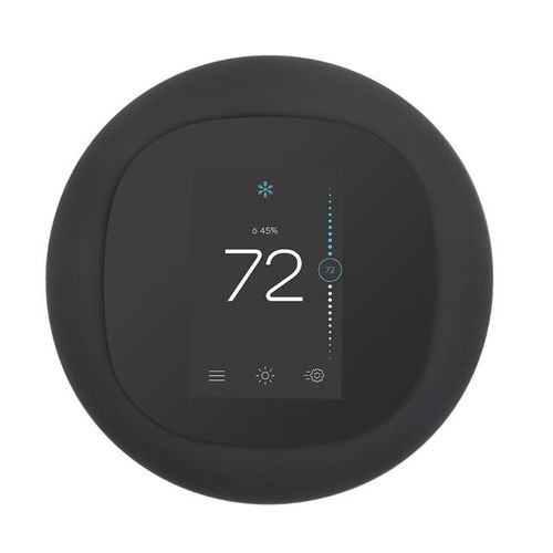 Protective Durable Dust-Proof Silicone Intelligent Thermostat Wall Plate Bracket Cover Compatible For Ecobee 3 Lite
