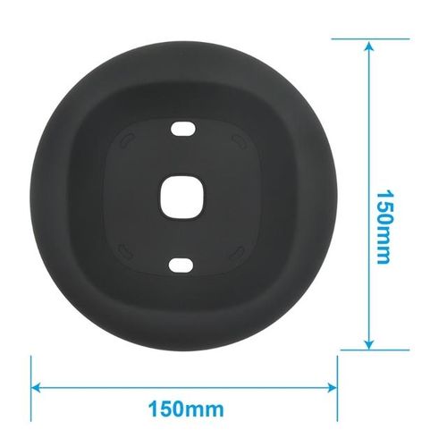 Protective Durable Dust-Proof Silicone Intelligent Thermostat Wall Plate Bracket Cover Compatible For Ecobee 3 Lite