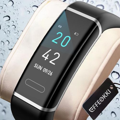 Effeokki Smartwatch Band Bluetooth Waterproof Heart Rate Sleep Monitor Fitness Tracker Sports Smart Bracelet Womem Xiomi Watch