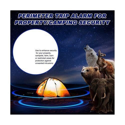 Perimeter Trip Alarm for Camping and Security Property SafetyC