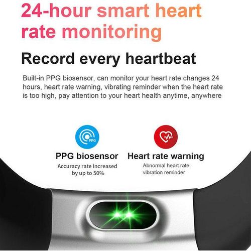 Effeokki Smartwatch Band Bluetooth Waterproof Heart Rate Sleep Monitor Fitness Tracker Sports Smart Bracelet Womem Xiomi Watch