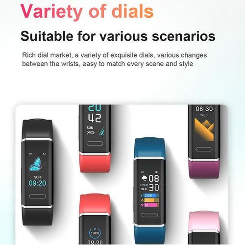 Effeokki Smartwatch Band Bluetooth Waterproof Heart Rate Sleep Monitor Fitness Tracker Sports Smart Bracelet Womem Xiomi Watch