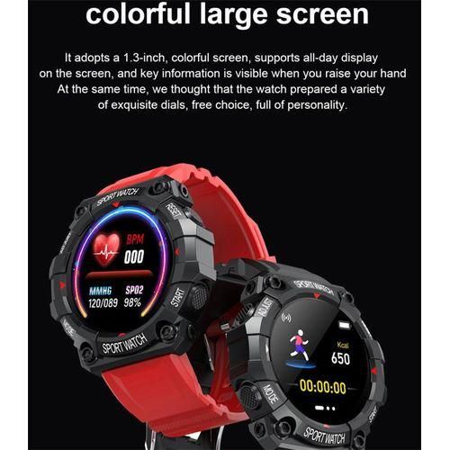 FD68 Smartwatch Talk Blood Pressure Exercise Tracker NO5116