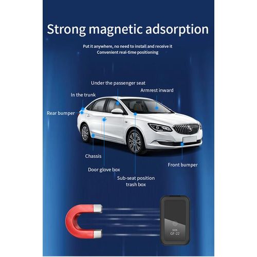 Gf22 Mini Gps Tracker Real Time Car Sos Mini Gps Tracker Magnetic Gps Tracker Gf-22 For Car Pet