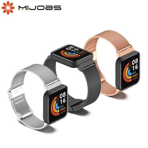 Strap For Redmi Watch 2 Lite Band Mi Watch Lite Bracelet Metal Wristbands For Redmi Watch 3 Strap Smartwatch Replacement