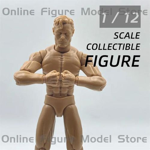YYH-001 YYC-002 YYC-003 1/12 Male Wide Shoulders Narrow Waist Muscular Body Hollow Hiking Boots Hands Fit 6'' Action Figure