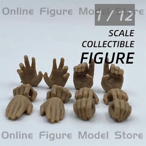 YYH-001 YYC-002 YYC-003 1/12 Male Wide Shoulders Narrow Waist Muscular Body Hollow Hiking Boots Hands Fit 6'' Action Figure