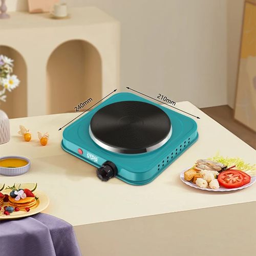 Winning star Single Solid Hot Plate- Electric Hot Plate- Green