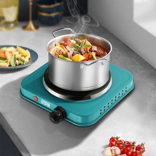 Winning star Single Solid Hot Plate- Electric Hot Plate- Green