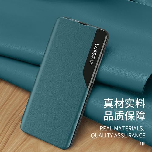 Suitable for Xiaomi 13tpro Half-Side Window Redmi Note13pro Phone Case F5pro Flip Leather Case Pocox5