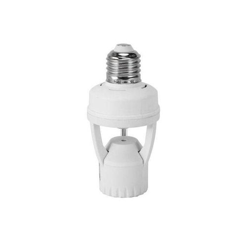 AC 110-220V 360 Degrees Pir Induction Motion Sensor IR Infrared Human E27 Plug Socket Switch Base Led Bulb Lamp Holder
