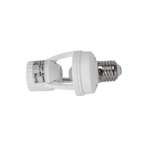 AC 110-220V 360 Degrees Pir Induction Motion Sensor IR Infrared Human E27 Plug Socket Switch Base Led Bulb Lamp Holder