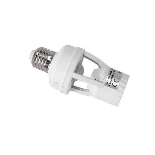 AC 110-220V 360 Degrees Pir Induction Motion Sensor IR Infrared Human E27 Plug Socket Switch Base Led Bulb Lamp Holder