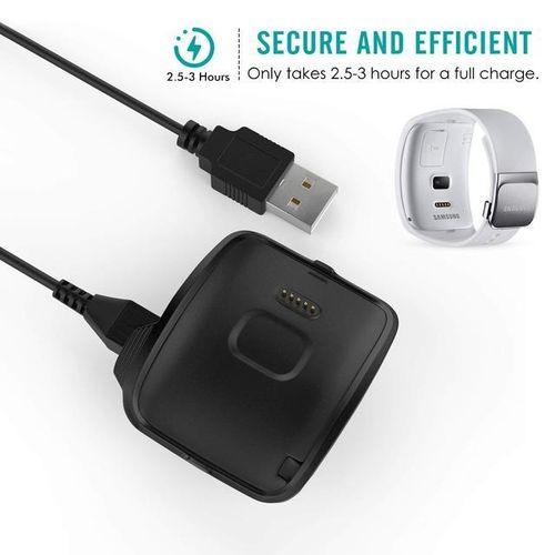 Gear S Sm-R750 Charger Replacement Charging Dock Cradle Charger For Samsung Gear S Smart Watch Sm-R750 With Micro Usb Cable