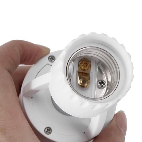 AC 110-220V 360 Degrees Pir Induction Motion Sensor IR Infrared Human E27 Plug Socket Switch Base Led Bulb Lamp Holder NO5119