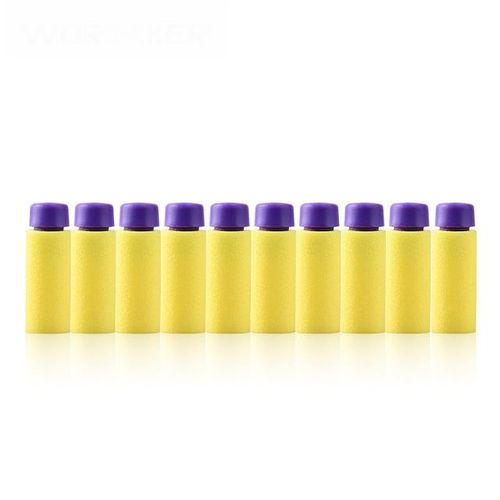 Worker MOD 200PCS Gen3 Short Darts Half Length Foam for Springer Toy