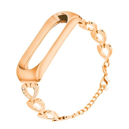 Wrist Band For Xiao Mi Band 7 6 5 4 3 Strap Metal Bracelet Smart Bracelet Accessories For Mi Band Xiami Xaiomi Xiomi