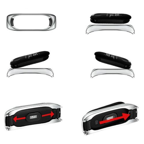 Wrist Band For Xiao Mi Band 7 6 5 4 3 Strap Metal Bracelet Smart Bracelet Accessories For Mi Band Xiami Xaiomi Xiomi