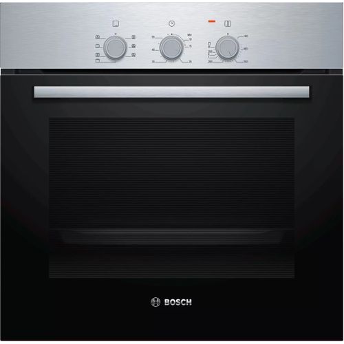 Bosch  HBF011BR1M Serie 2 60 cm 66 &ndash; Litres Built-in Electric Oven With 3D Hot Air - Stainless Steel