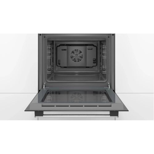 Bosch  HBF011BR1M Serie 2 60 cm 66 – Litres Built-in Electric Oven With 3D Hot Air - Stainless Steel