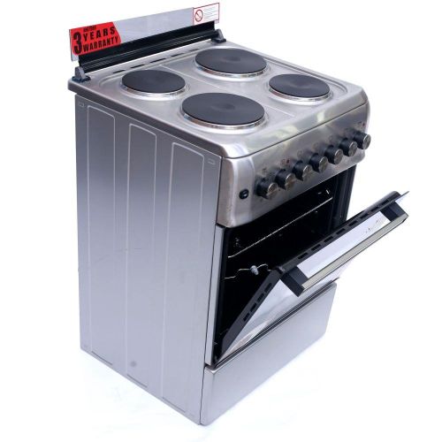 Blueflame Full Electric Cooker S6004ERF 60 X 60 cm - Stainless Steel – (3YR WRNTY)