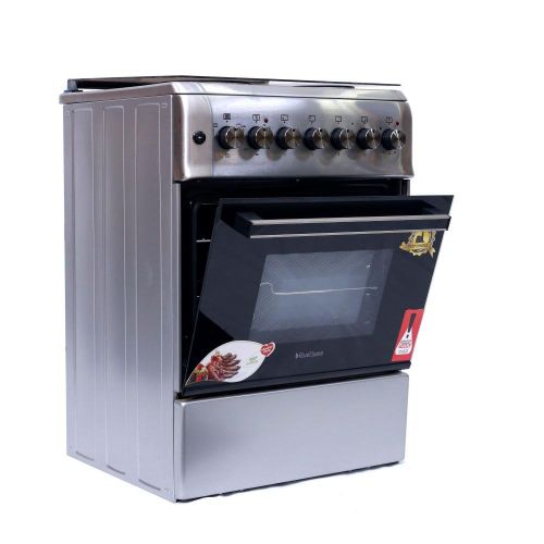 Blueflame Full Electric Cooker S6004ERF 60 X 60 cm - Stainless Steel – (3YR WRNTY)