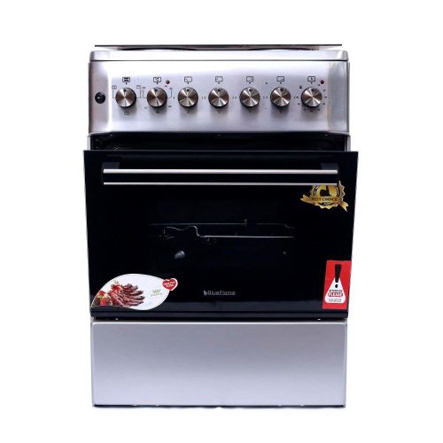 Blueflame Full Electric Cooker S6004ERF 60 X 60 cm - Stainless Steel – (3YR WRNTY)